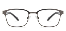 Load image into Gallery viewer, Gunmetal Rectangle Full Rim Unisex Eyeglasses by Vincent Chase Online-140511