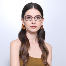 Load image into Gallery viewer, Brown Rectangle Full Rim Unisex Eyeglasses by Vincent Chase Online-136229