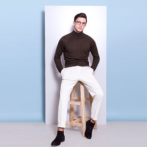 Brown Rectangle Full Rim Unisex Eyeglasses by Vincent Chase Online-136229