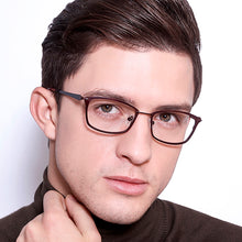 Load image into Gallery viewer, Brown Rectangle Full Rim Unisex Eyeglasses by Vincent Chase Online-136229