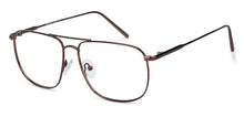 Load image into Gallery viewer, Brown Square Full Rim Unisex Eyeglasses by Vincent Chase Essentials-136610