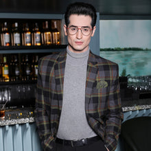 Load image into Gallery viewer, Black Aviator Full Rim Unisex Eyeglasses by Vincent Chase Essentials-130675