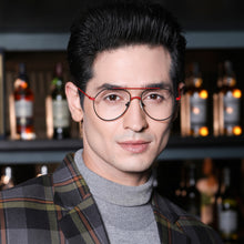 Load image into Gallery viewer, Black Aviator Full Rim Unisex Eyeglasses by Vincent Chase Essentials-130675