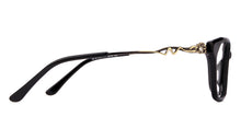 Load image into Gallery viewer, Black Rectangle Full Rim Women Eyeglasses by Vincent Chase Online-130624