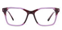 Load image into Gallery viewer, Purple Rectangle Full Rim Women Eyeglasses by Vincent Chase VC-130625