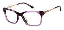 Load image into Gallery viewer, Purple Rectangle Full Rim Women Eyeglasses by Vincent Chase VC-130625