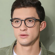 Load image into Gallery viewer, Black Round Full Rim Unisex Eyeglasses by Lenskart Air Online-130633