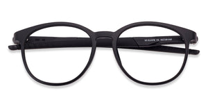 Black Round Full Rim Unisex Eyeglasses by Lenskart Air Online-130633