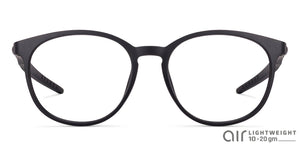 Black Round Full Rim Unisex Eyeglasses by Lenskart Air Online-130633