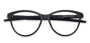 Black Cat Eye Full Rim Women Eyeglasses by Lenskart Air Online-130636