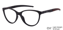 Load image into Gallery viewer, Black Cat Eye Full Rim Women Eyeglasses by Lenskart Air Online-130636