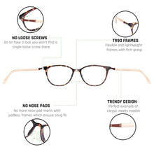 Load image into Gallery viewer, Brown Cat Eye Full Rim Women Eyeglasses by Lenskart Air Online-130608