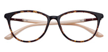 Load image into Gallery viewer, Brown Cat Eye Full Rim Women Eyeglasses by Lenskart Air Online-130608