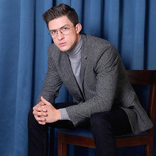 Load image into Gallery viewer, Gunmetal Aviator Full Rim Unisex Eyeglasses by Vincent Chase VC-130649