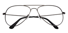 Load image into Gallery viewer, Gunmetal Aviator Full Rim Unisex Eyeglasses by Vincent Chase Online-130652