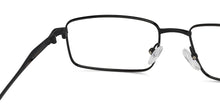 Load image into Gallery viewer, Black Rectangle Full Rim Unisex Eyeglasses by Lenskart Air Online-130653