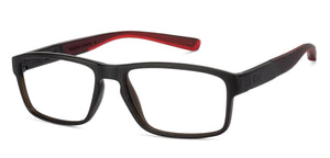 Black Rectangle Full Rim Unisex Eyeglasses by Lenskart Air Online-131761