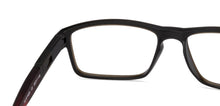Load image into Gallery viewer, Black Rectangle Full Rim Unisex Eyeglasses by Lenskart Air Online-131761