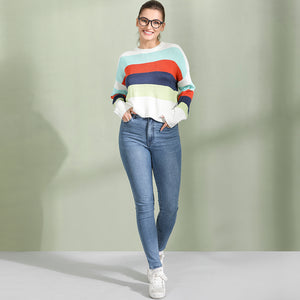 Blue Round Full Rim Unisex Eyeglasses by Lenskart Air Online-130605
