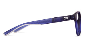Blue Round Full Rim Unisex Eyeglasses by Lenskart Air Online-130605