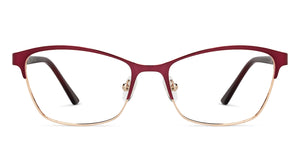 Red Cat Eye Full Rim Women Eyeglasses by Vincent Chase Online-130855