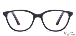 Black Cat Eye Full Rim Kids Eyeglasses by Hooper online-144943