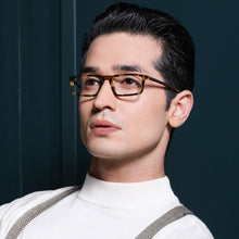 Load image into Gallery viewer, Tortoise Rectangle Full Rim Unisex Eyeglasses by Vincent Chase Online-131451