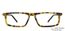 Load image into Gallery viewer, Tortoise Rectangle Full Rim Unisex Eyeglasses by Vincent Chase Online-131451