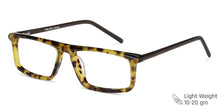 Load image into Gallery viewer, Tortoise Rectangle Full Rim Unisex Eyeglasses by Vincent Chase Online-131451