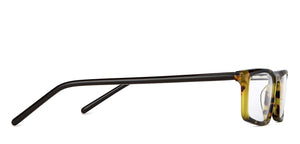 Tortoise Rectangle Full Rim Unisex Eyeglasses by Vincent Chase Online-131451