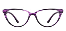 Load image into Gallery viewer, Purple Cat Eye Full Rim Women Eyeglasses by Vincent Chase-149315