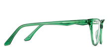 Load image into Gallery viewer, Green Cat Eye Full Rim Unisex Eyeglasses by Vincent Chase-147858