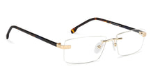 Load image into Gallery viewer, Tortoise Rectangle Rimless Unisex Eyeglasses by Vincent Chase VC-131463