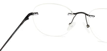 Load image into Gallery viewer, Red Round Rimless Unisex Eyeglasses by Vincent Chase Essentials-131474