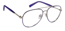 Load image into Gallery viewer, Blue Aviator Full Rim Women Eyeglasses by Vincent Chase Online-131481