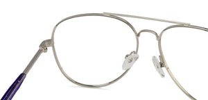 Blue Aviator Full Rim Women Eyeglasses by Vincent Chase Online-131481