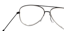 Load image into Gallery viewer, Black Aviator Full Rim Unisex Eyeglasses by Vincent Chase Essentials-131486