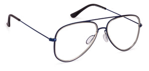 Blue Aviator Full Rim Unisex Eyeglasses by Vincent Chase VC-131488