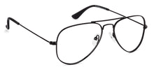 Load image into Gallery viewer, Black Aviator Full Rim Unisex Eyeglasses by Vincent Chase Online-131490