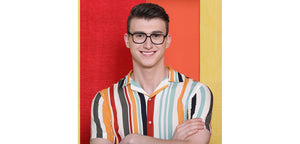 Black Square Full Rim Unisex Eyeglasses by Vincent Chase Online-138893