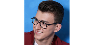 Blue Square Full Rim Unisex Eyeglasses by Vincent Chase Online-139109