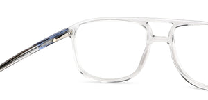 Transparent Square Full Rim Unisex Eyeglasses by Vincent Chase-149186