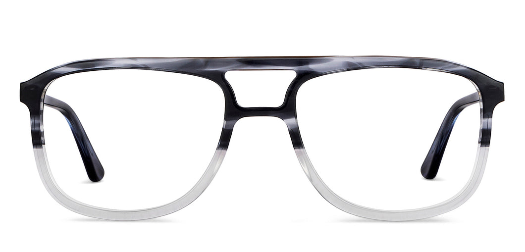 Grey Square Full Rim Unisex Eyeglasses by Vincent Chase-149187