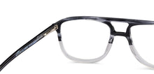Load image into Gallery viewer, Grey Square Full Rim Unisex Eyeglasses by Vincent Chase-149187