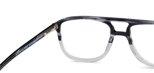 Grey Square Full Rim Unisex Eyeglasses by Vincent Chase-149187