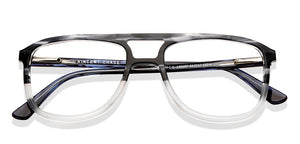 Grey Square Full Rim Unisex Eyeglasses by Vincent Chase-149187