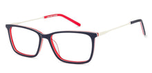 Load image into Gallery viewer, Blue Rectangle Full Rim Unisex Eyeglasses by Vincent Chase VC-131504