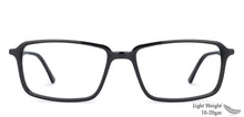 Load image into Gallery viewer, Black Rectangle Full Rim Unisex Eyeglasses by Vincent Chase Online-131508