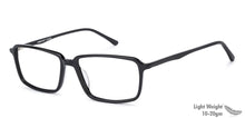 Load image into Gallery viewer, Black Rectangle Full Rim Unisex Eyeglasses by Vincent Chase Online-131508