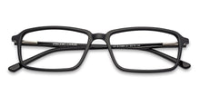 Load image into Gallery viewer, Black Rectangle Full Rim Unisex Eyeglasses by Vincent Chase Online-131508